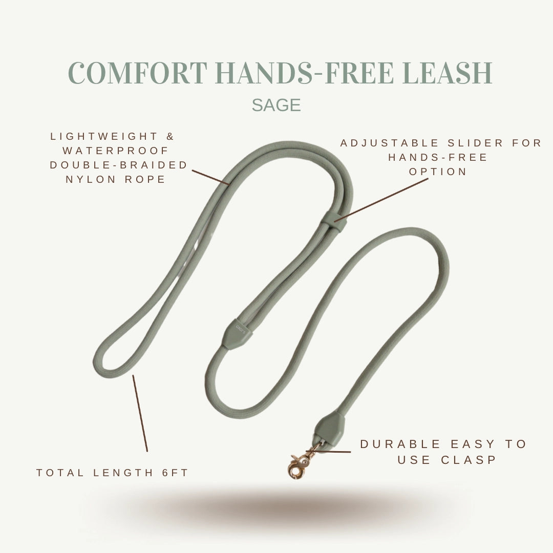 Comfort Hands-Free Sage Leash