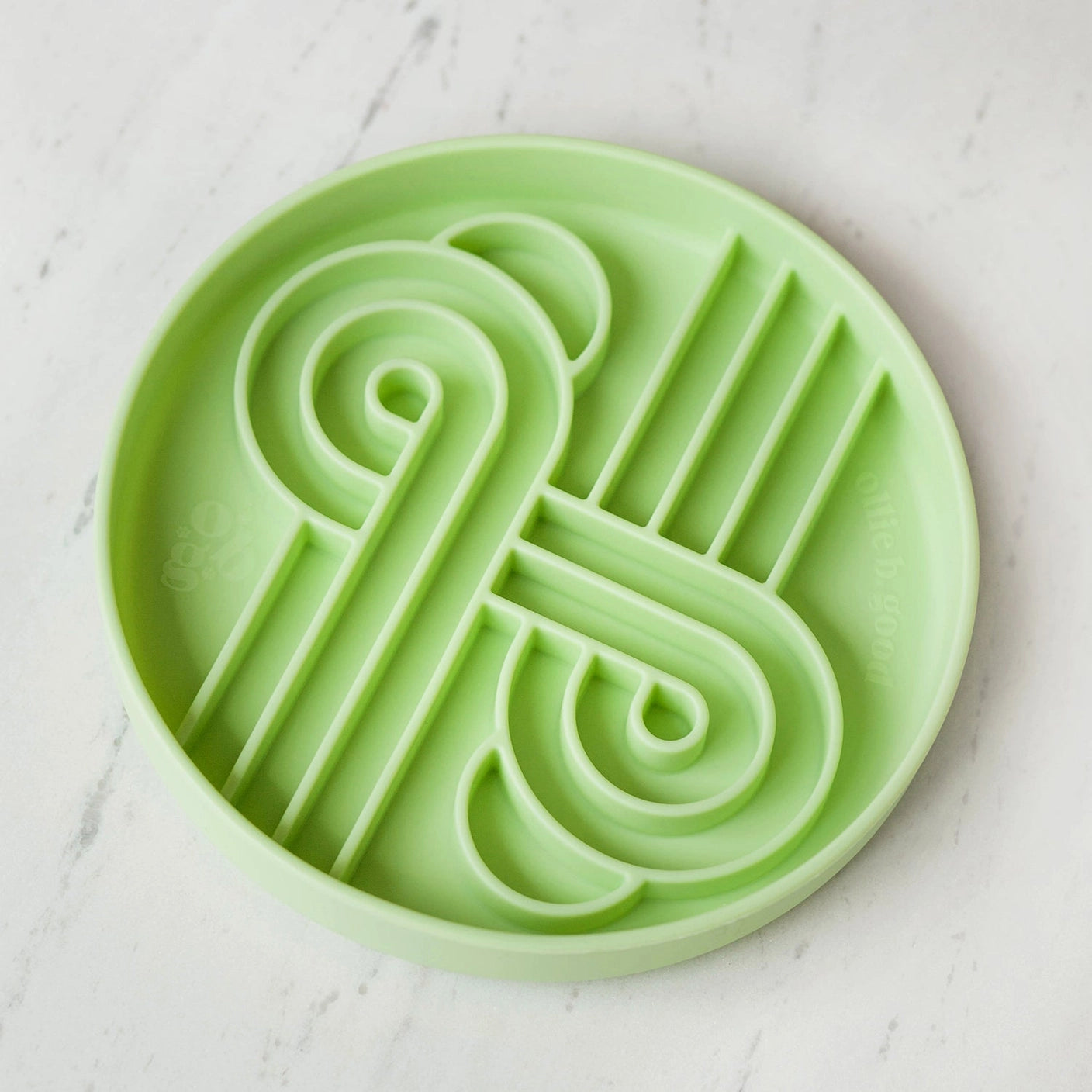 Zoomies Slow Feeder Bowl - Honeydew