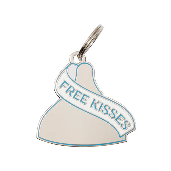 Pet ID Tag - Free Kisses