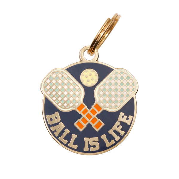 Pet ID Tag - Ball Is Life