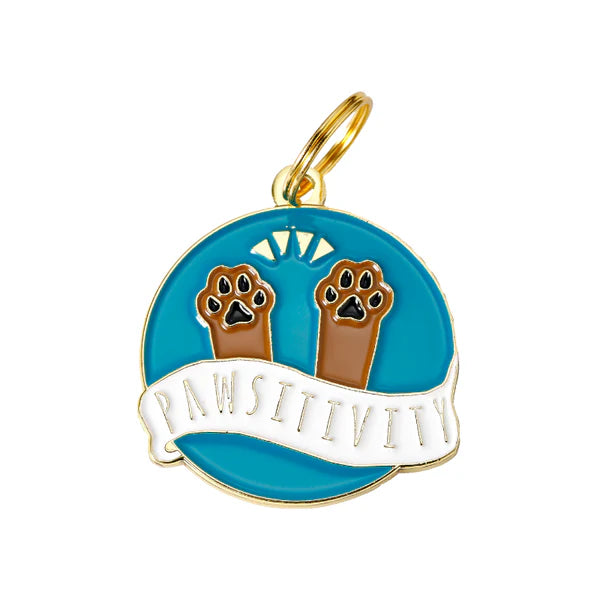 Pet ID Tag - Pawsitivity