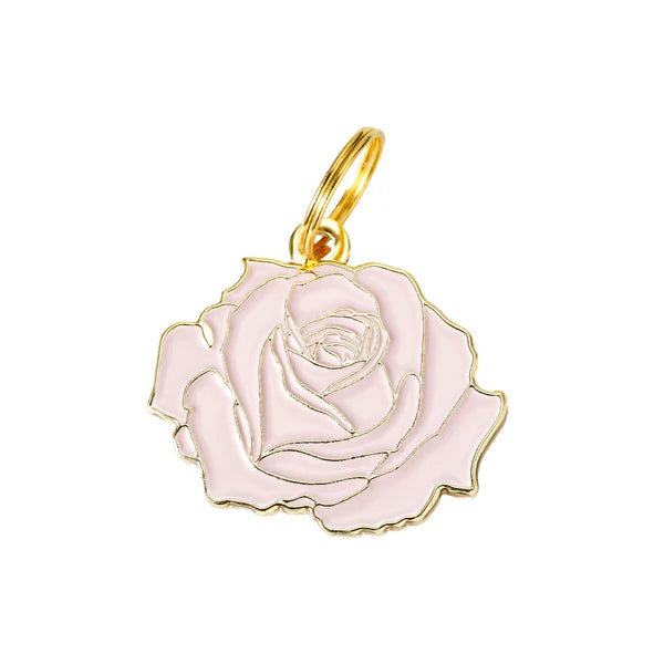 Pet ID Tag - Rose