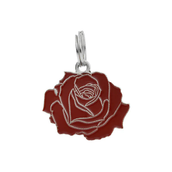 Pet ID Tag - Rose