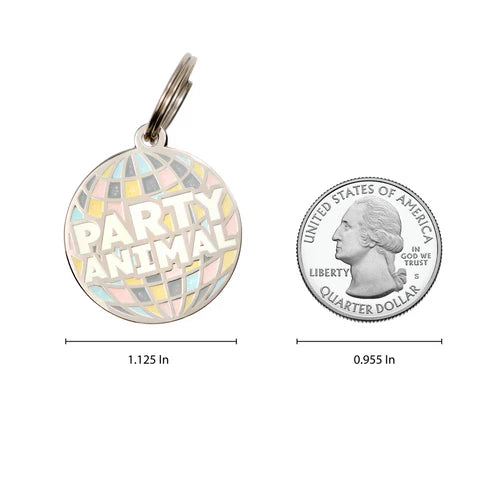 Pet ID Tag - Party Animal