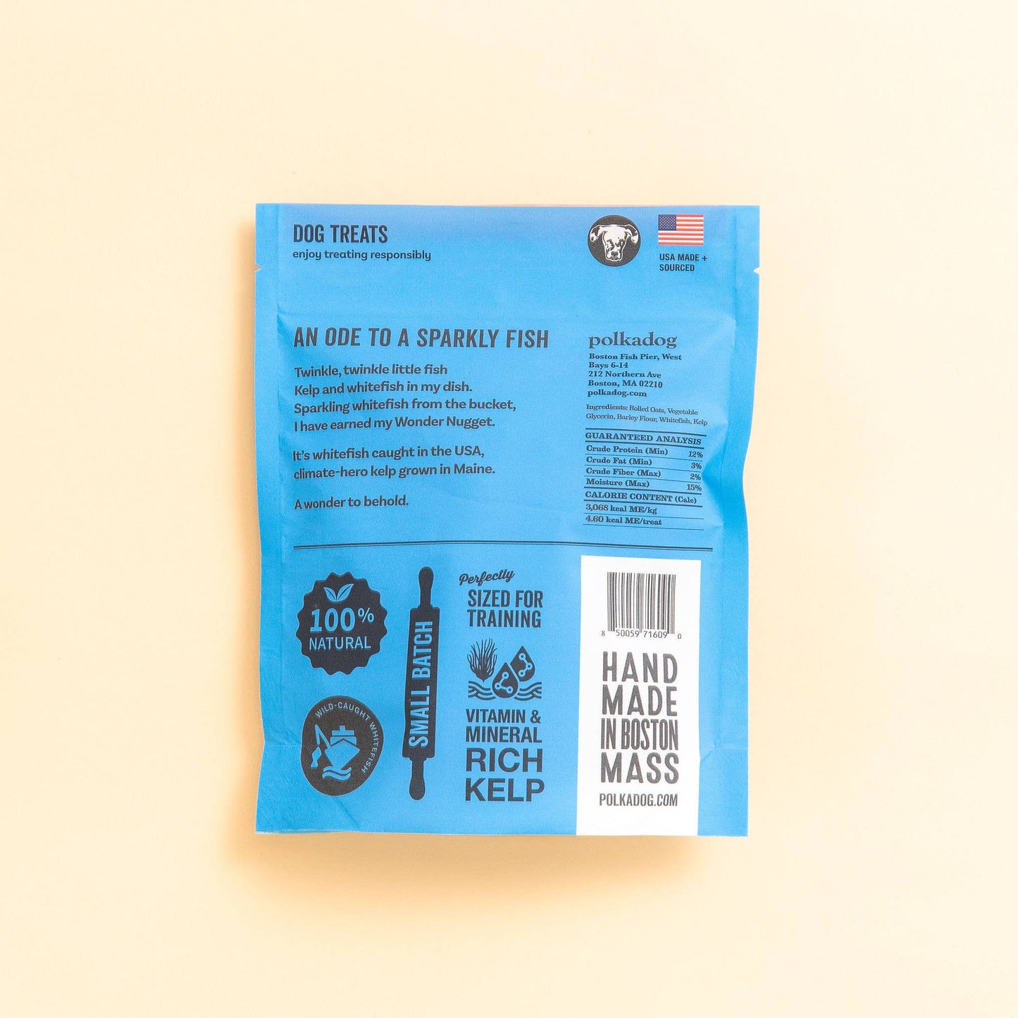 Wonder Nuggets, Whitefish & Kelp - 10oz - Dog Treats