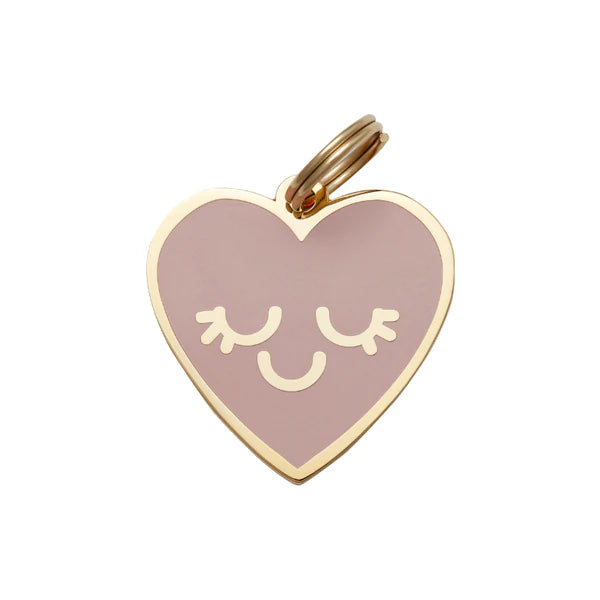 Pet ID Tag - Smiling Heart