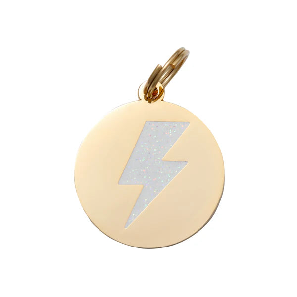 Pet ID Tag - Lightning Bolt