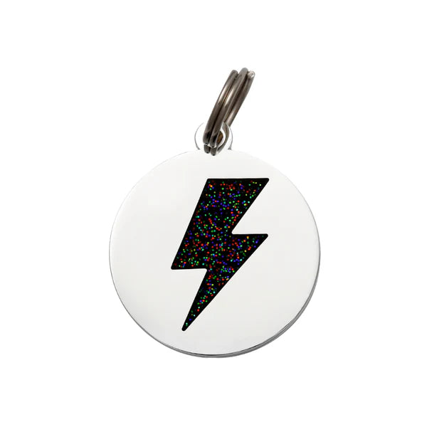 Pet ID Tag - Lightning Bolt