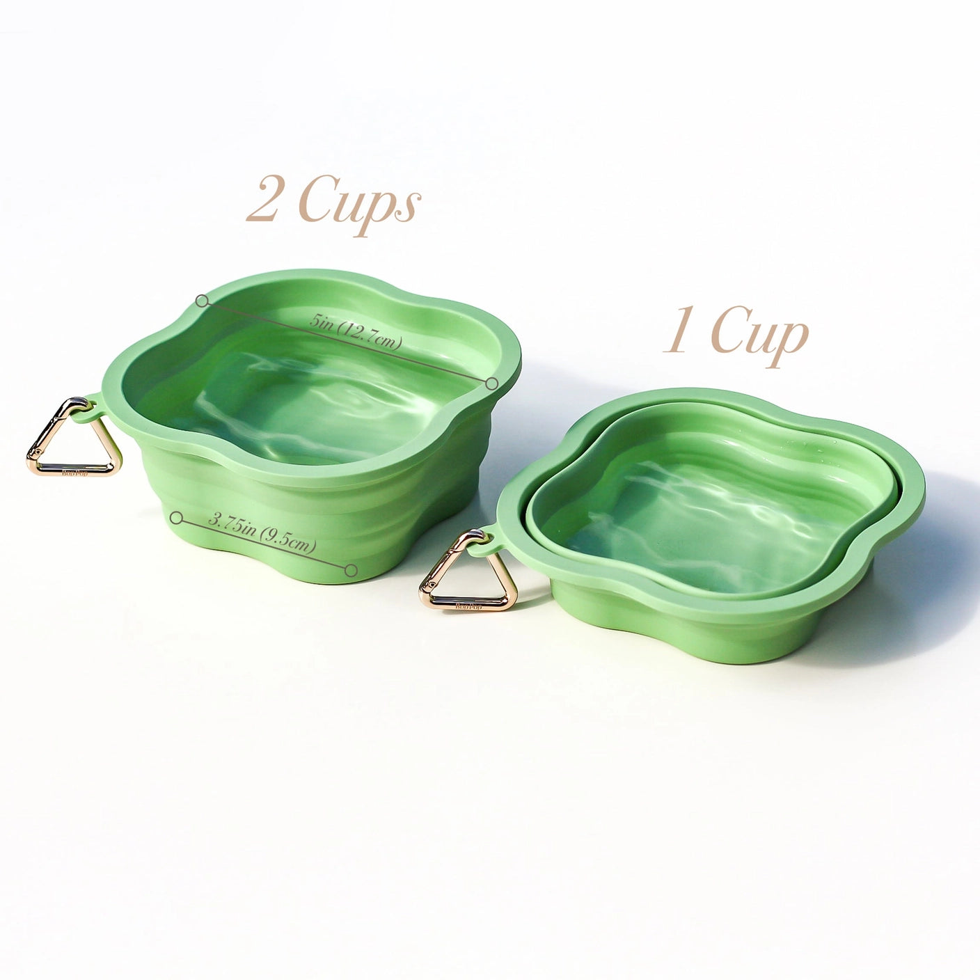 Clover Collapsible Water Bowl