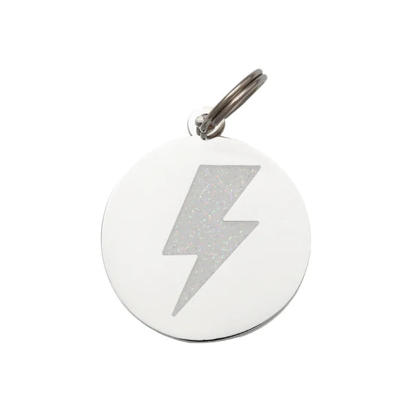 Pet ID Tag - Lightning Bolt