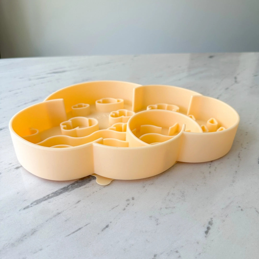 Cloud Slow Feeder Bowl - Clementine