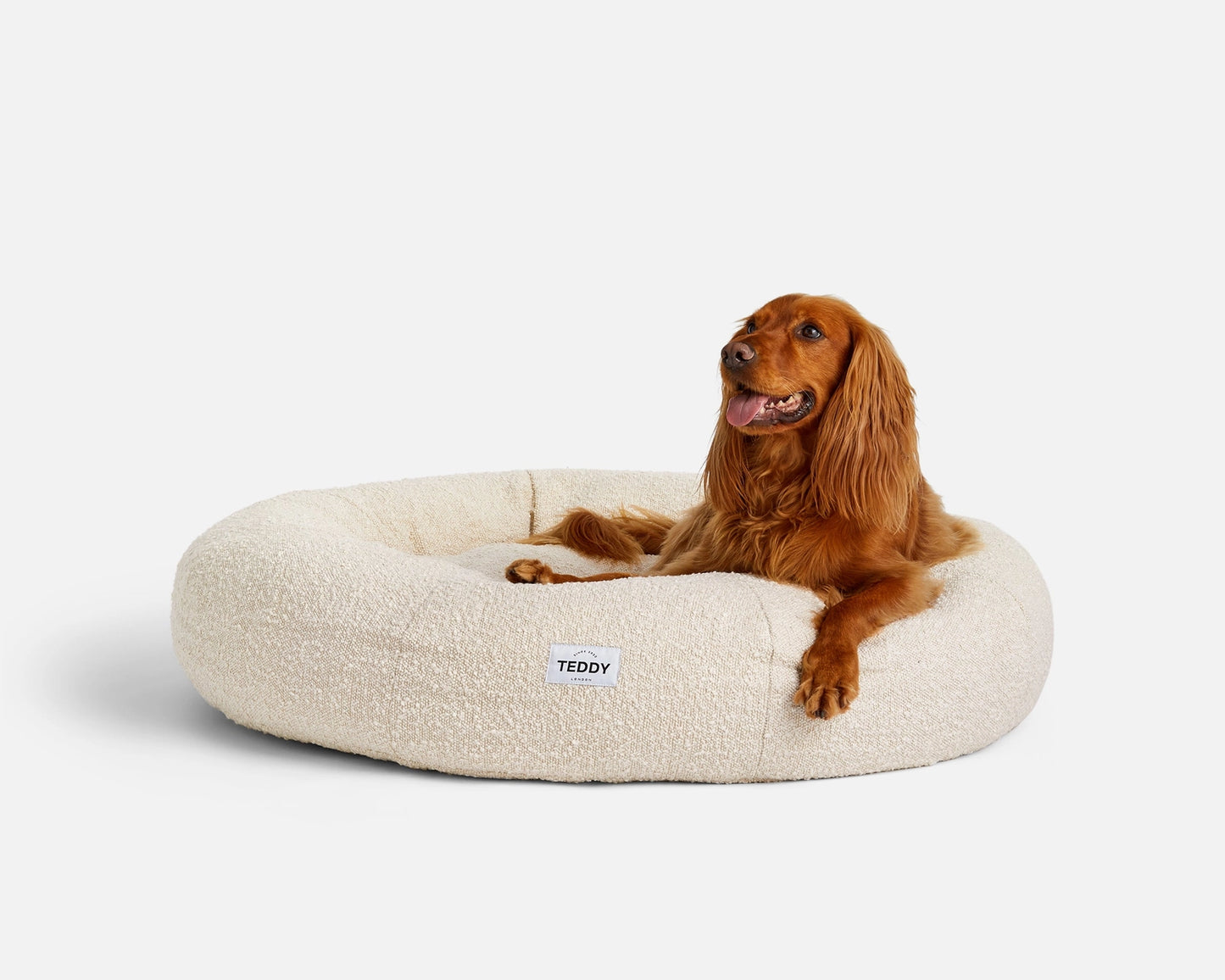 TEDDY - Boucle White Cloud Bed