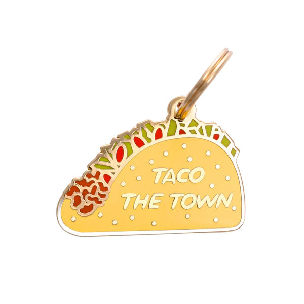 Pet ID Tag - Taco The Town
