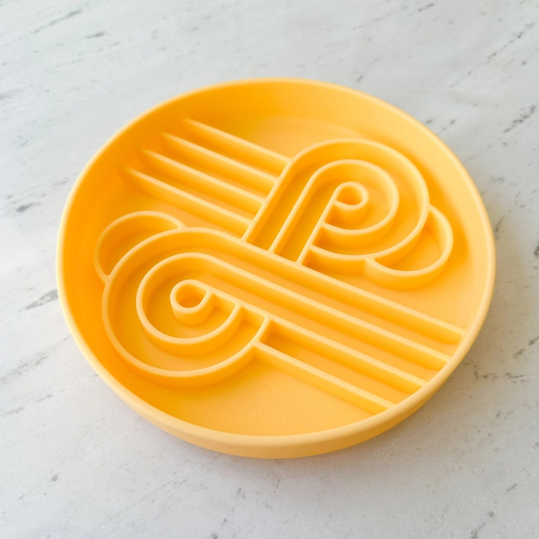 Zoomies Slow Feeder Bowl - Mango