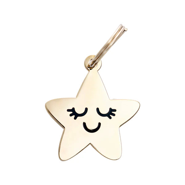 Pet ID Tag - Smiling Star