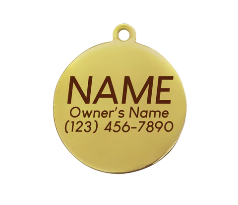 Pet ID Tag - Rainbow