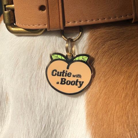 Pet ID Tag - Cute With A Bootie