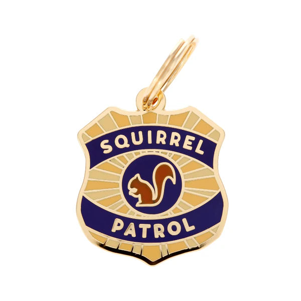 Pet ID Tag - Squirrel Patrol