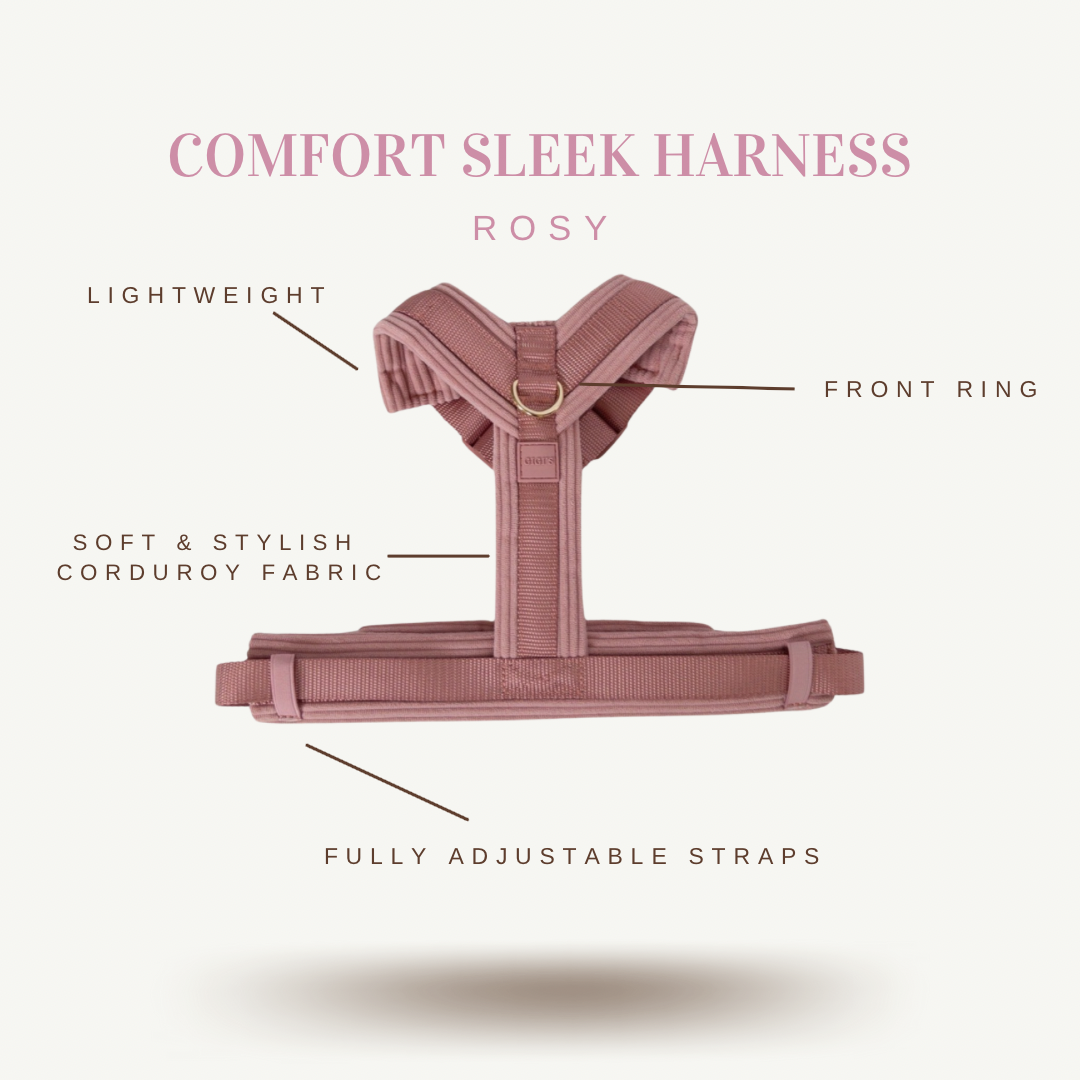 COMFORT SLEEK ROSY HARNESS