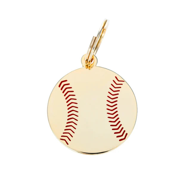 Pet ID Tag - Baseball