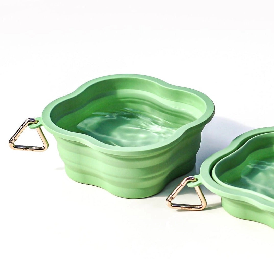 Clover Collapsible Water Bowl
