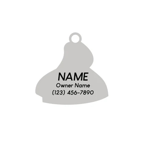 Pet ID Tag - Free Kisses