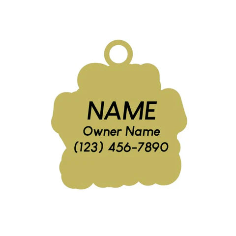 Pet ID Tag - Help, My Mom Is Ugly Crying