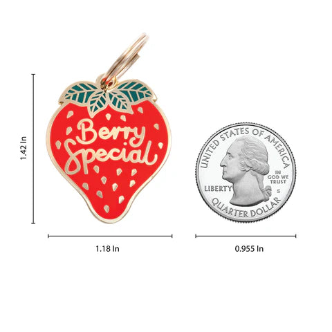 Pet ID Tag - Berry Special