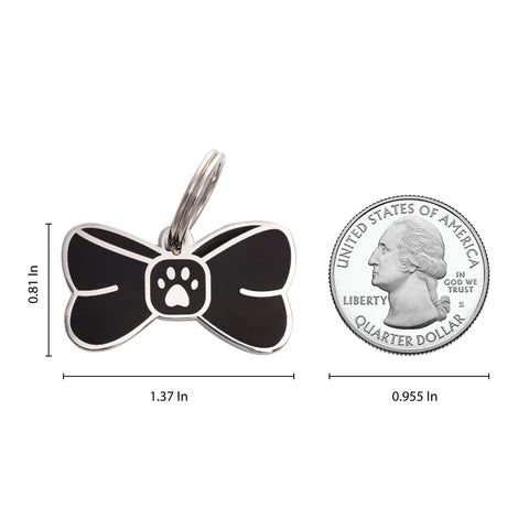 Pet ID Tag - Bow