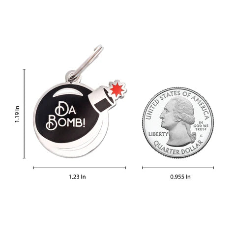 Pet ID Tag - Da Bomb!