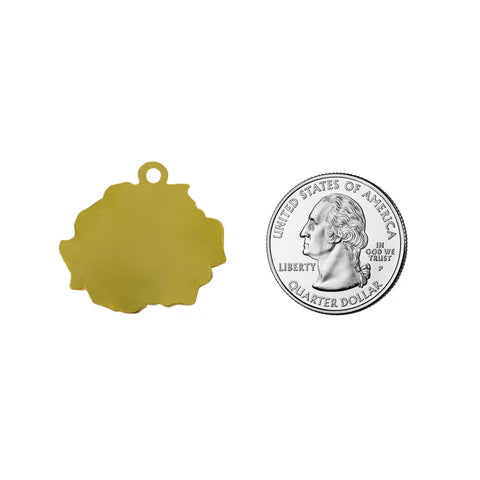 Pet ID Tag - Rose