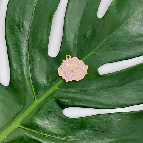 Pet ID Tag - Rose