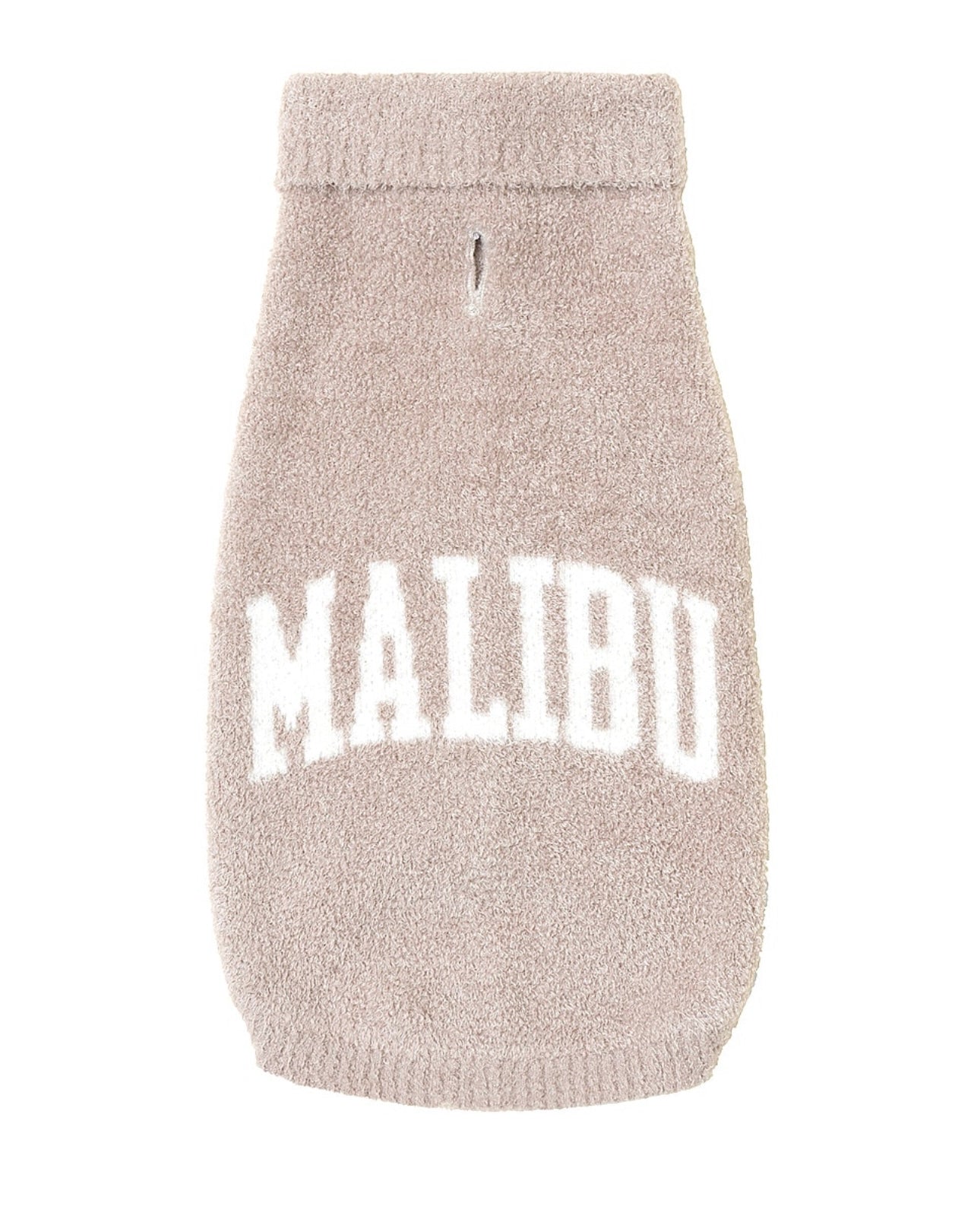BAREFOOT DREAMS - CozyChic Malibu Pet Sweater in Taupe & Cream