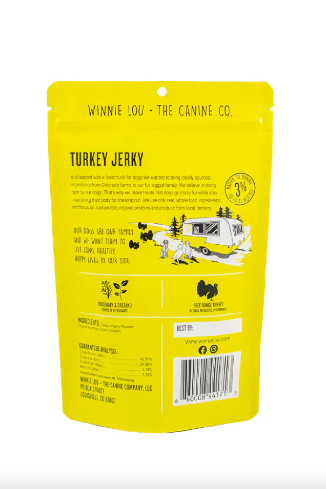 WINNIE LOU - Turkey Jerky