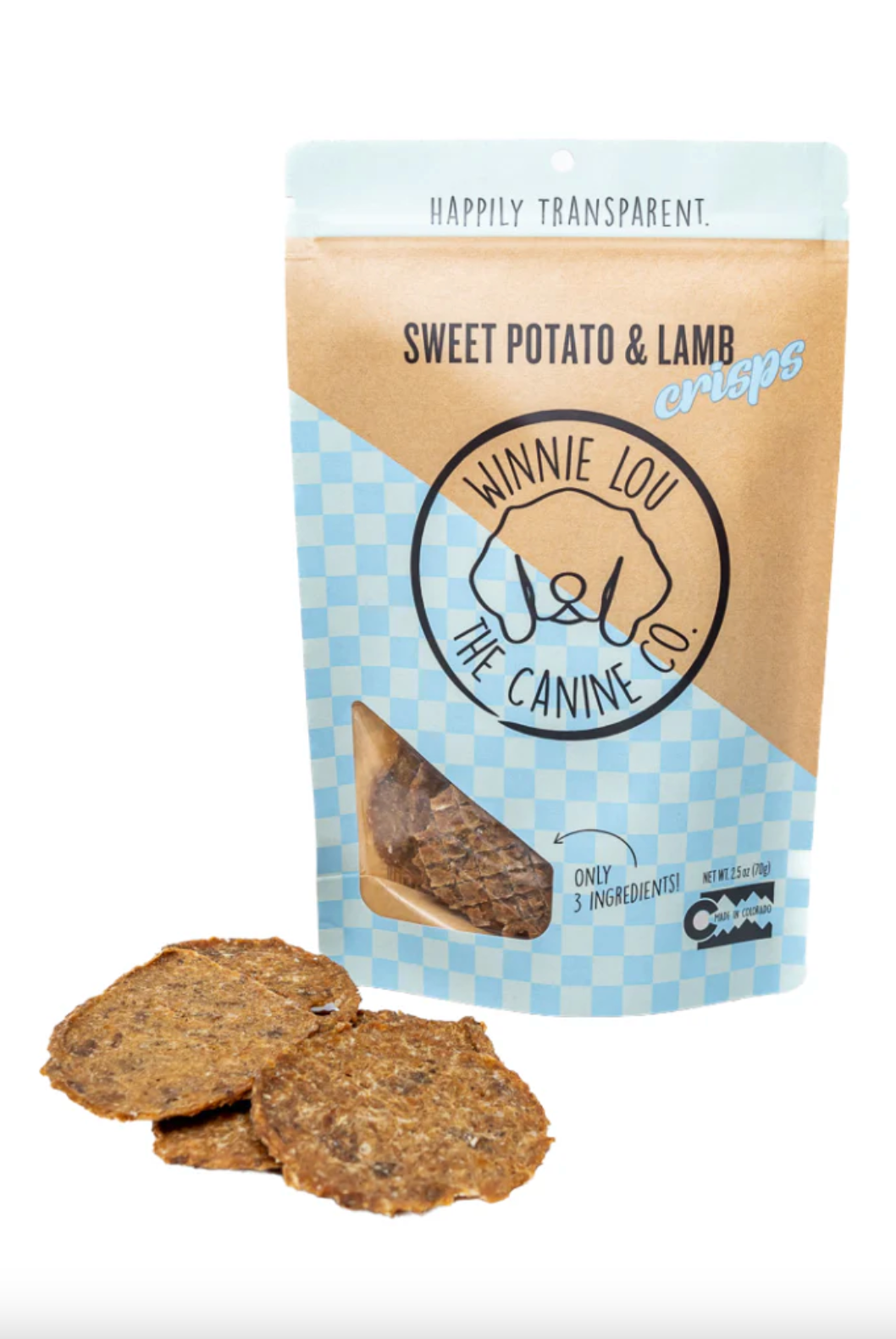 WINNIE LOU - Sweet Potato & Lamb Crisps