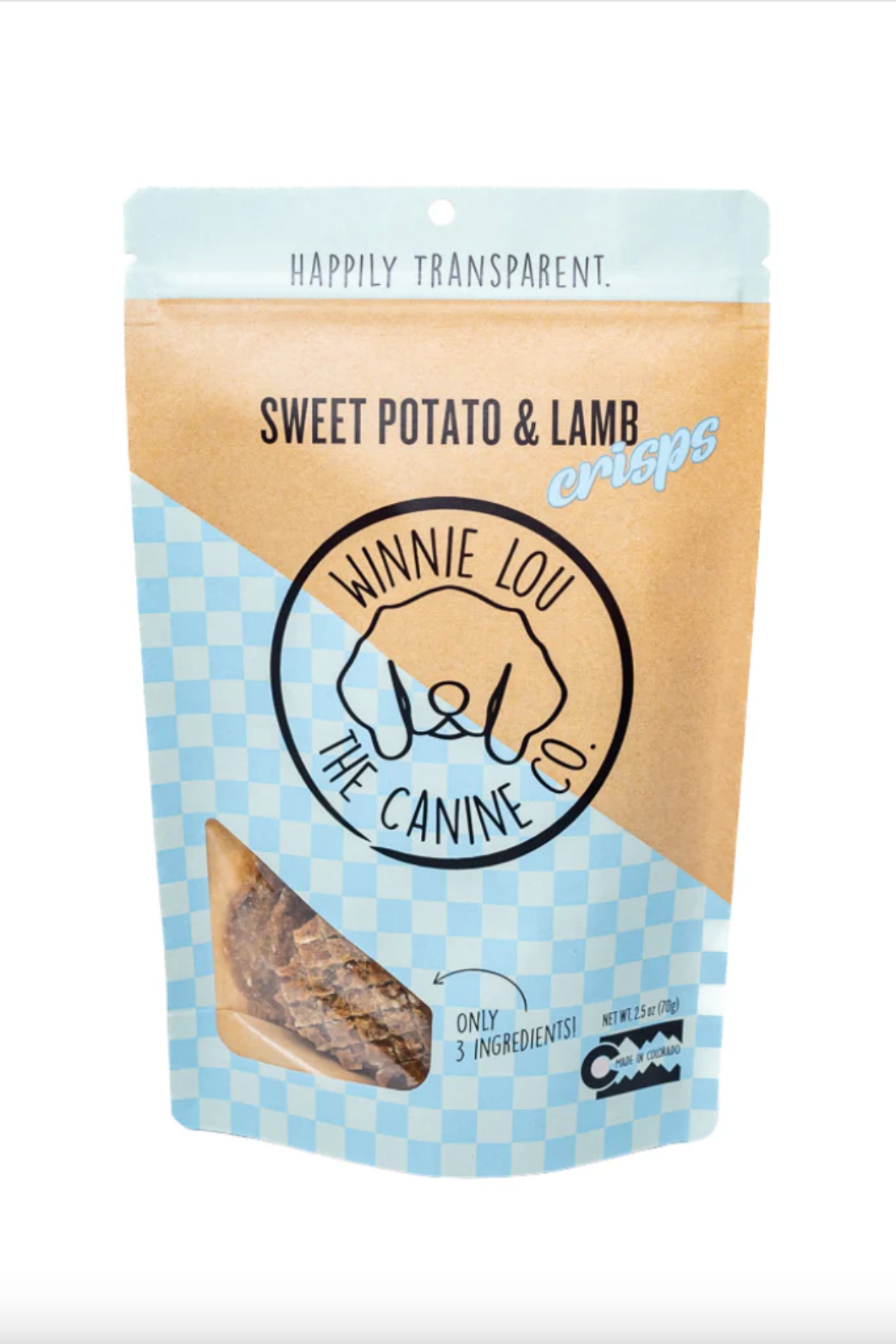 WINNIE LOU - Sweet Potato & Lamb Crisps