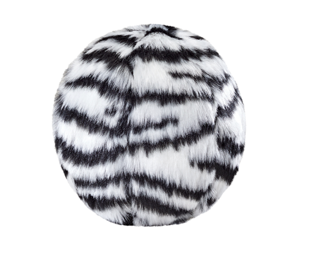 FLUFF & TUFF - Zebra Ball in Small