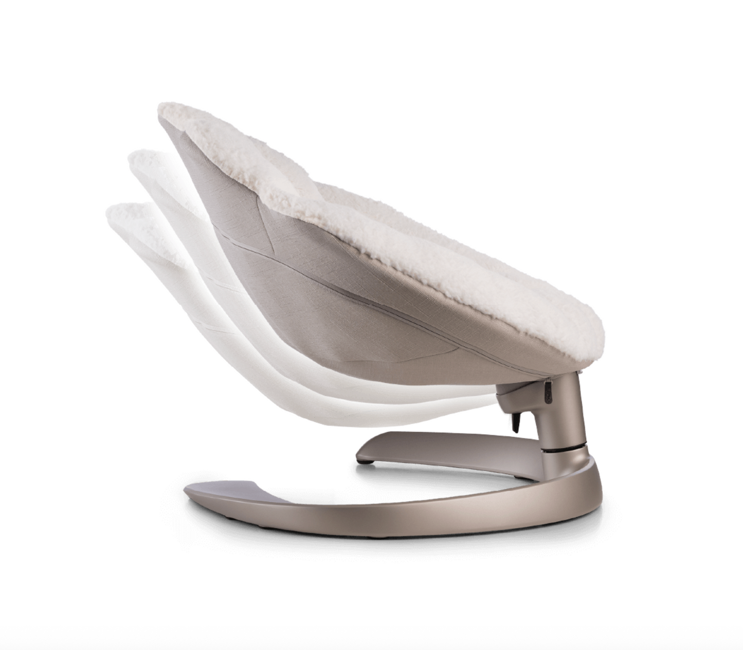 TAVO - Shell Pet Bed And Swaying Lounger in Latte