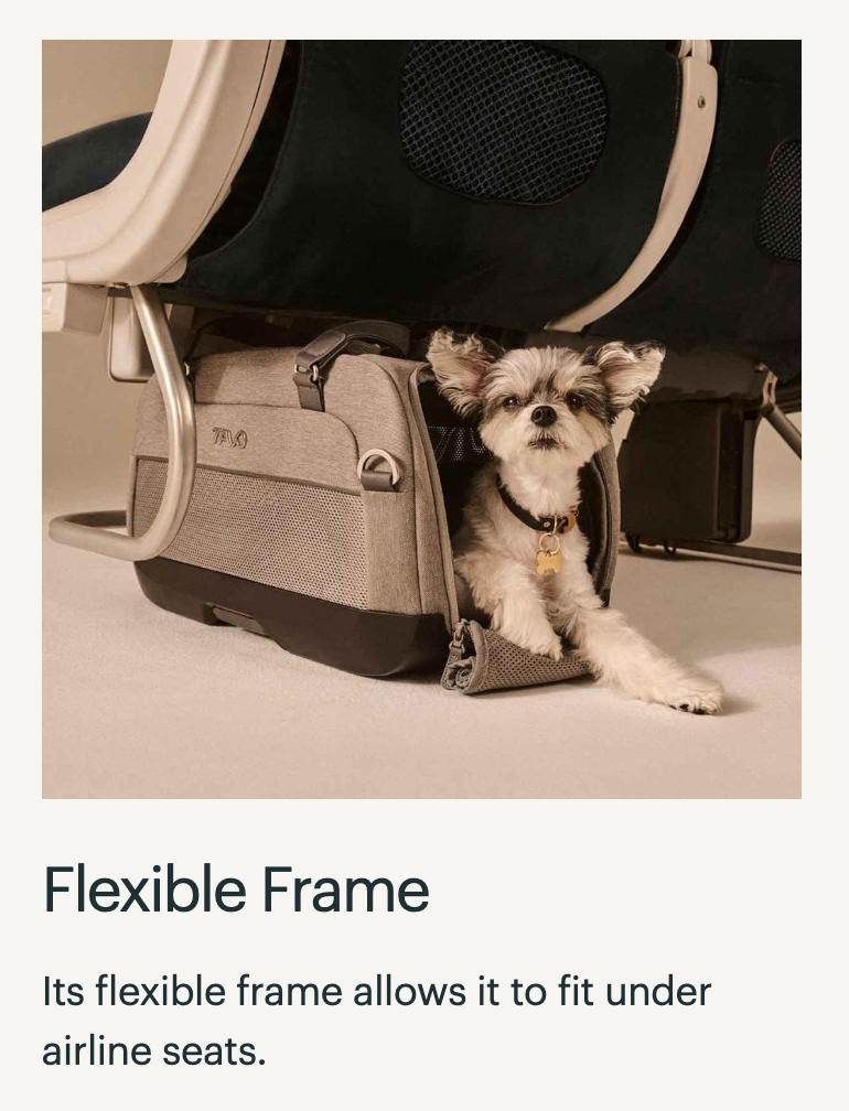 TAVO - Dupree + Roscoe Pet Travel System
