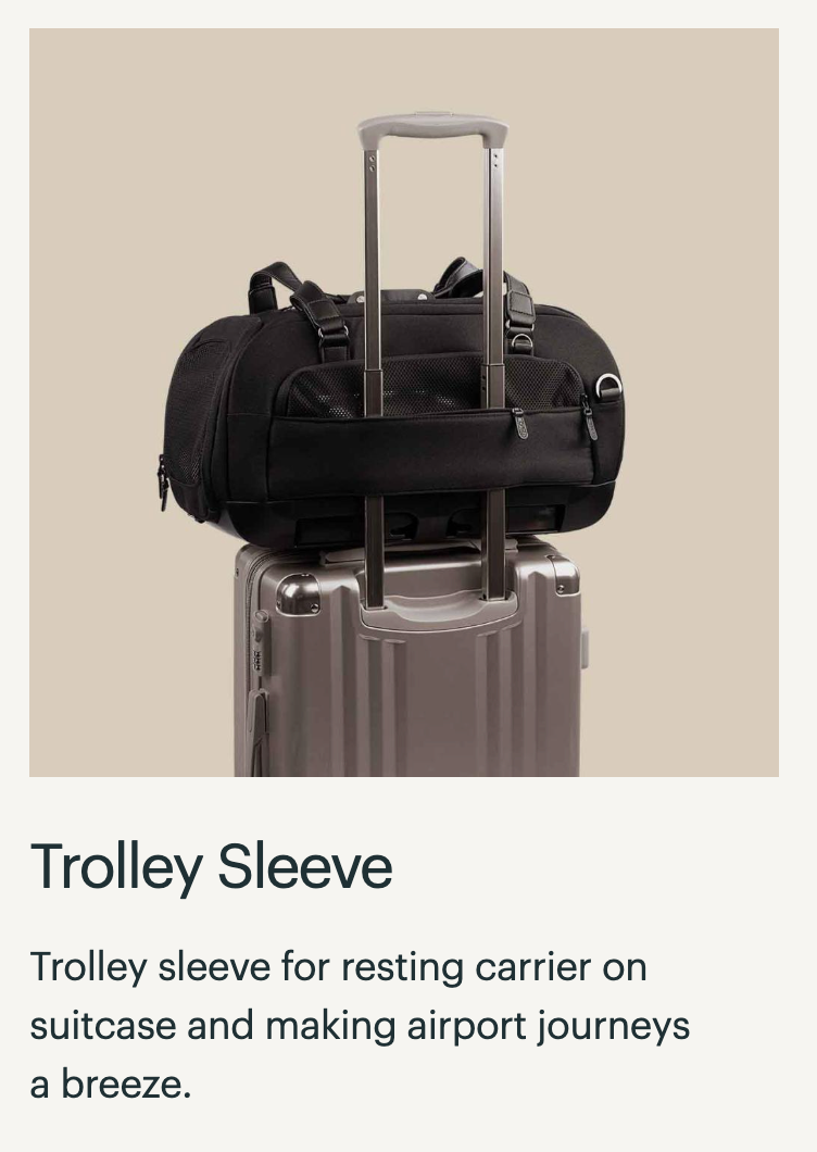 TAVO - Dupree + Roscoe Pet Travel System