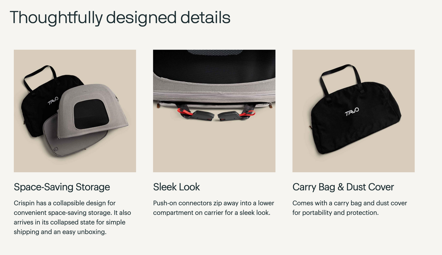 TAVO - Crispin Crash-Tested Pet Travel Crate