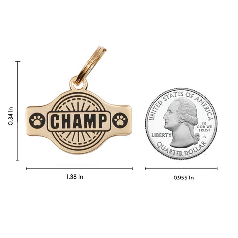 Pet ID Tag - Champ