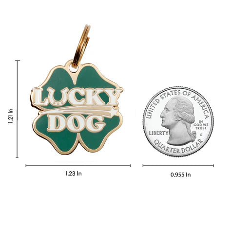 Pet ID Tag - Lucky Dog