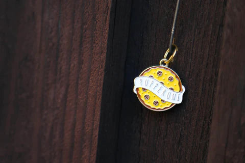 Pet ID Tag - Pupperoni Pizza