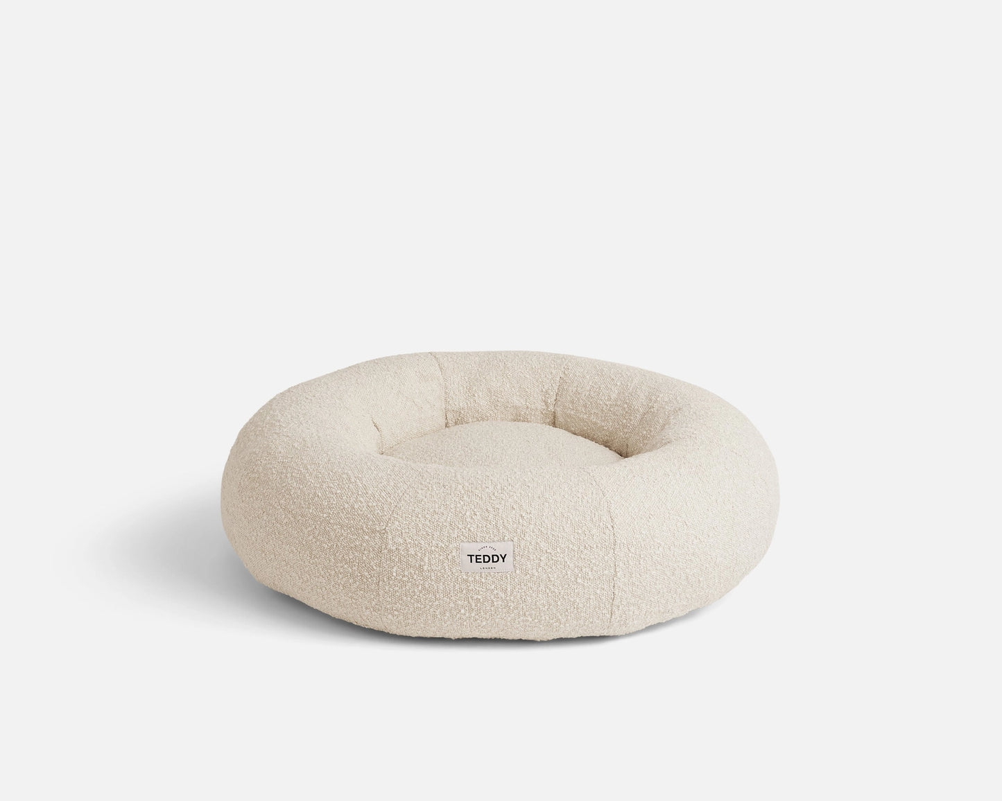TEDDY - Boucle White Cloud Bed