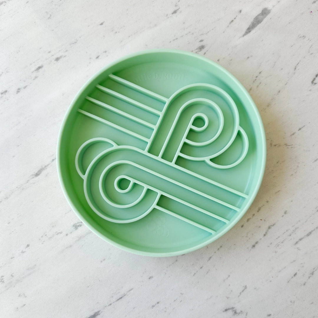 Zoomies Slow Feeder Bowl - Cucumber Melon