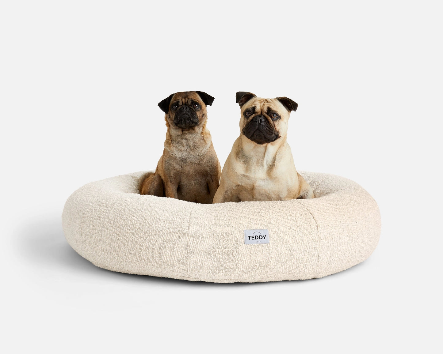 TEDDY - Boucle White Cloud Bed