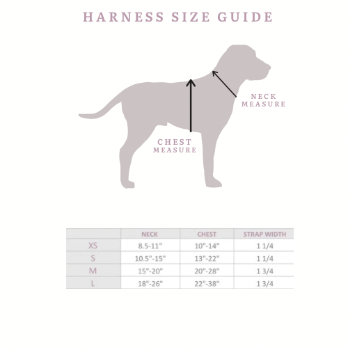 COMFORT SLEEK ROSY HARNESS