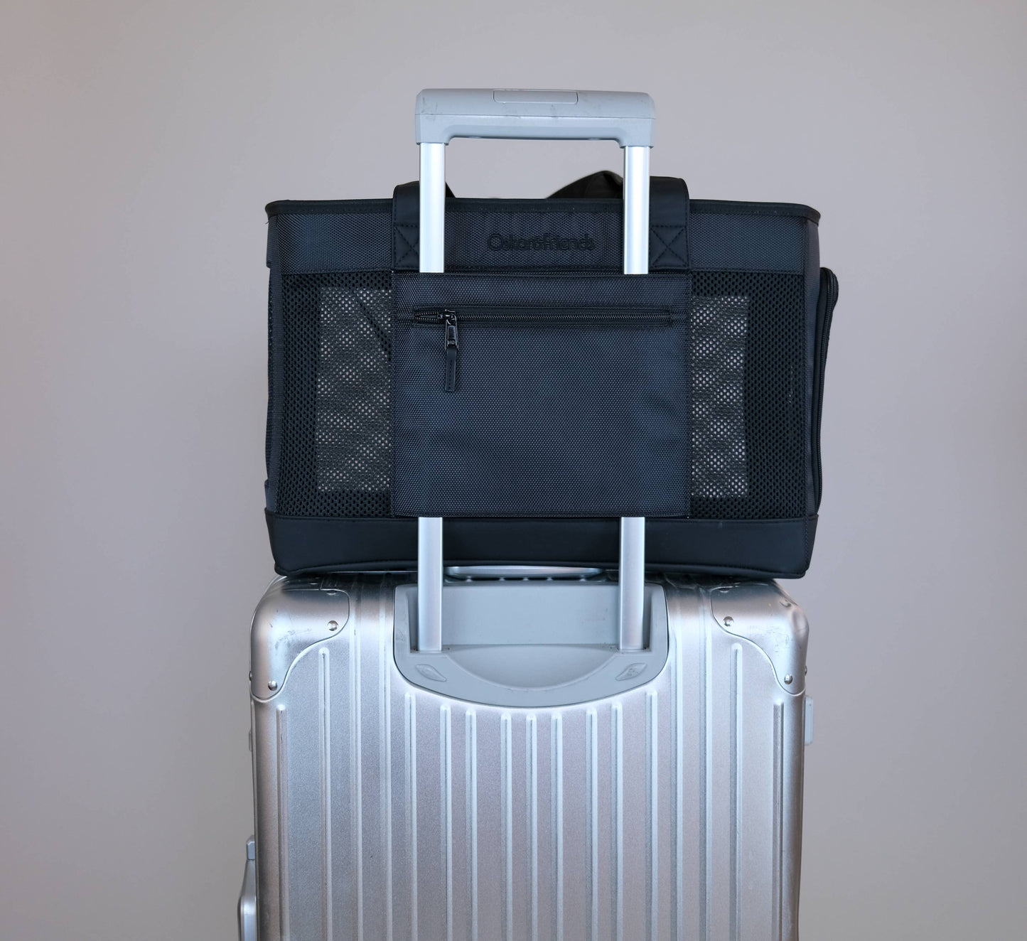 All-Black Pet Travel Carrier