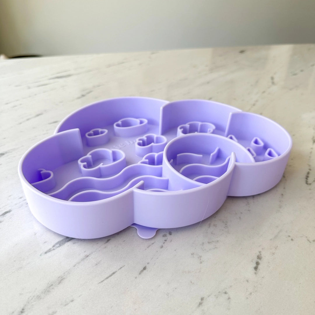 Cloud Slow Feeder Bowl - Viola